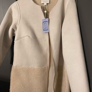 Sail to Sable brand faux shearling coat